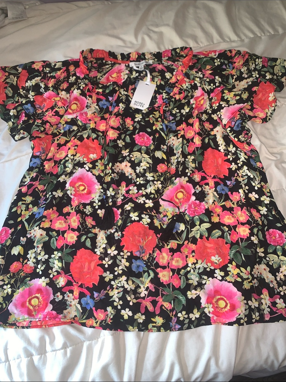 Rose & Olive short sleeve dress shirt XL